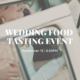 wedding food tasting - River Oaks Golf Course - Cottage Grove