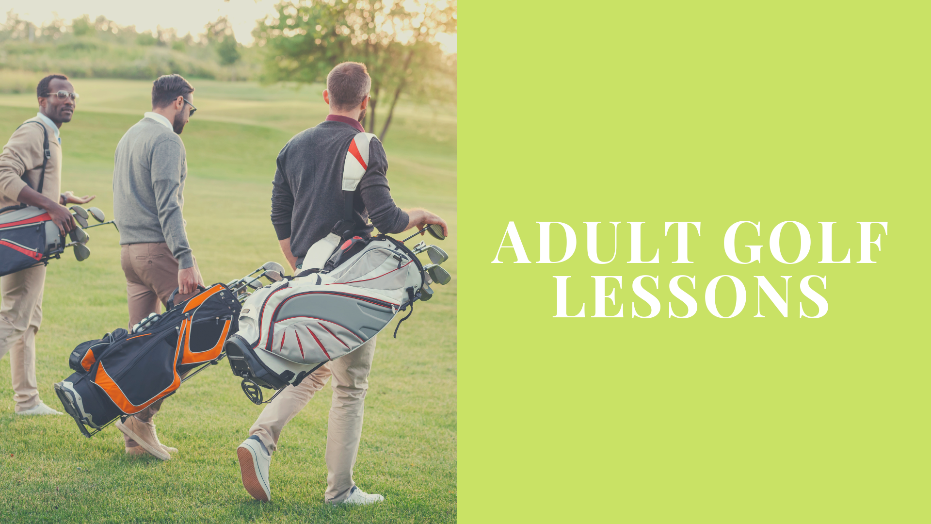 Adult Golf Lessons - River Oaks Golf Course - Cottage Grove